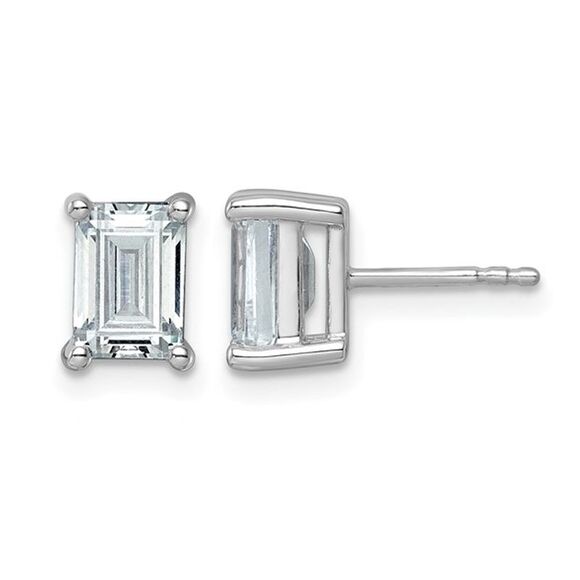 3.00 Carat (ctw SI1-Si2 G-H) Lab Grown Diamond Solitaire Stud Earrings 14K Gold